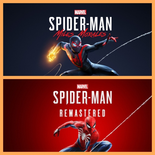  Marvel Spider-Man Miles Morales + Marvel Spider-Man Remastered + Garanti